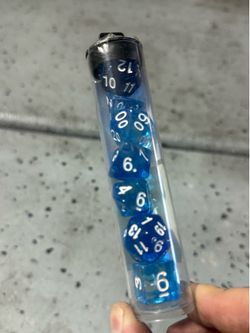 Blue GameStop Role Playing Dice Dungeons & Dragons