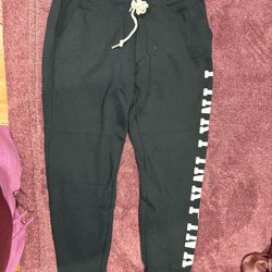 Vs Pink Sweatpants Size Small