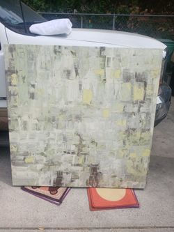 4' x 4' z gallery art piece