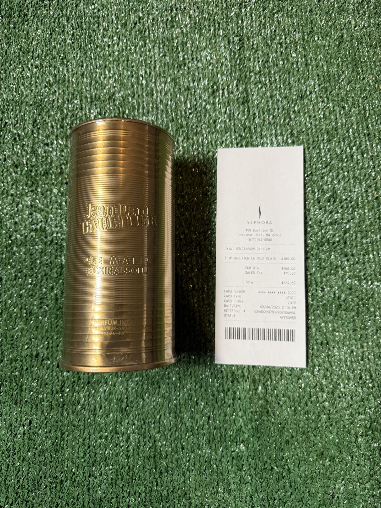Jean Paul Gaultier Le Male Elixir Parfum Spray, 4.2 oz.