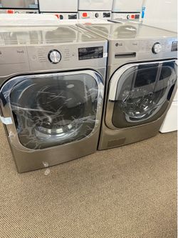 LG THIN Q WASHER AND DRYER SET|HEAVY DUTY ON SALE