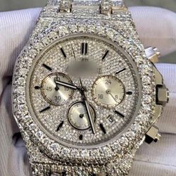 Ap Royal Oak Mossanite Bust down 