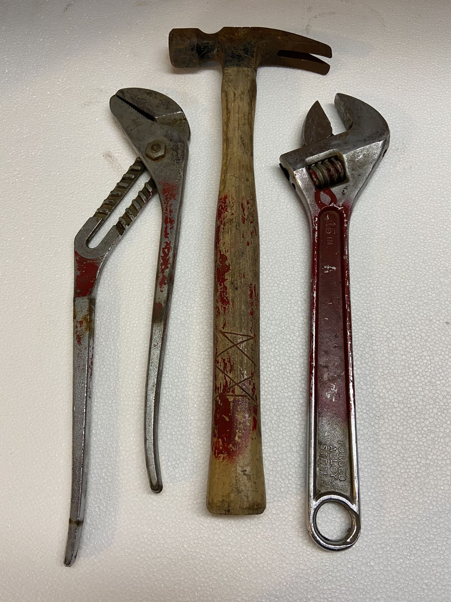 Three large size tools