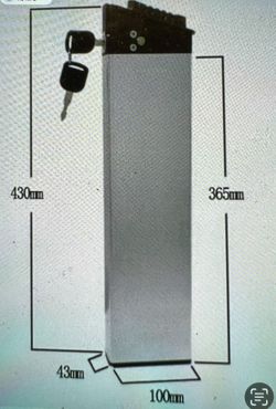 Brand new 48v 11.6AH lithium Battery  For electric bike 