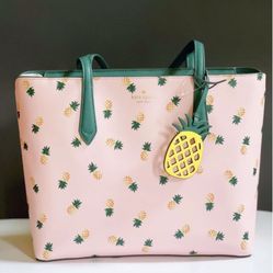 Kate Spade pineapple tote bag