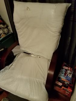 Espresso ez glider rocker and foot stool