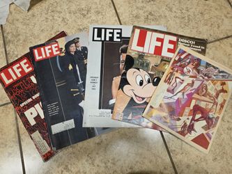 Lot of 4 vintage Life Magazines And 1 Westways Magazine