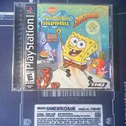 SpongeBob Super sponge Ps1