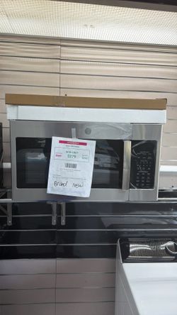 GE 1.9 cu. ft. Over-the-Range Microwave in Stainless Steel with Steam Clean, Melt Feature, and Sensor Cooking Controls