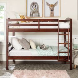 Twin Over Twin Convertible Bunk Bed