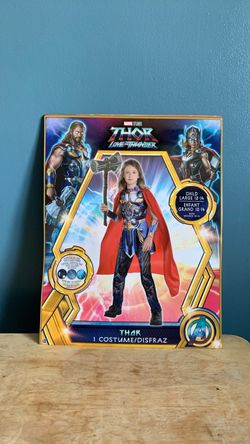 HALLOWEEN MARVEL THOR KIDS SIZE LARGE 12-14 COSTUME