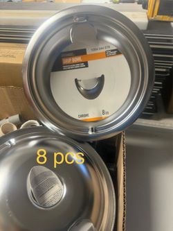 Hi we have 8 pcs take all for $60 store price $100 wtb tax We locate in hesperia ca take cash or zelle Shop Everbilt 8 in. Chrome Drip Bowl for GE El