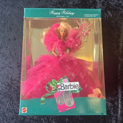 1990 Happy Holidays Barbie Special Edition
