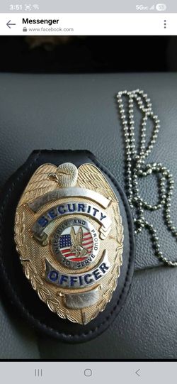 Security guard badge