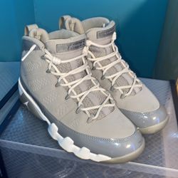 Jordan 9 cool grey 8.5 men size
