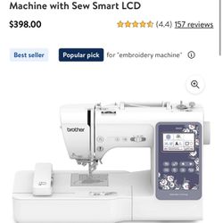 BROTHER SE630 Sewing/Embroidery Machine