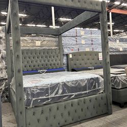 New Bedframe in box buy now pay later $39 down no credit needed