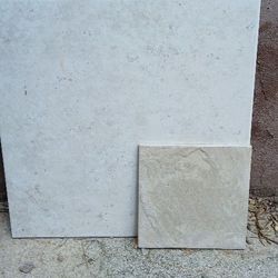 6" X 6" Tile - New, Neutral, Light Tanish White