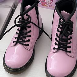 Pink Dr. Marten Girl Boots/ Pink Girl Nikes