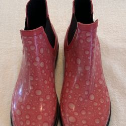 Lower East Side ~ Pull On Ankle Rain  Boot ~ Size 6
