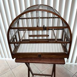 Handmade Large Oval Bird Cage