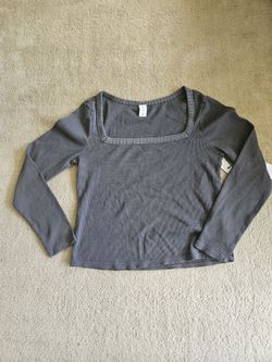 NWT Nordstrom BP Gray Top XL