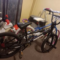 Beautiful Black Mongoose 20-in Bike Ready To Ride Away Without Any Problems Black