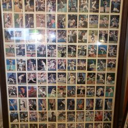 1995 And1997 Topps Baseball Cards Uncut Sheets