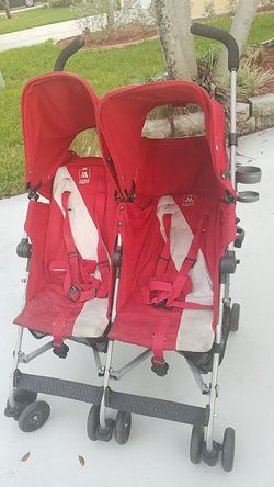 MacLaren double Twin Triumph stroller