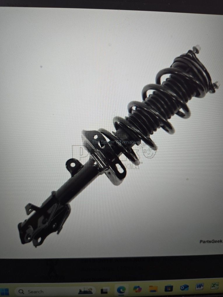 2013-2018 Acura RDX Strut and Coil Spring assembly