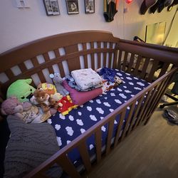 Wooden Baby Crib