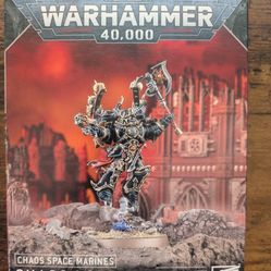 Warhammer 40k Chaos Lord With Jump Pack