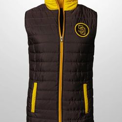Padres Puffer Vest, size L