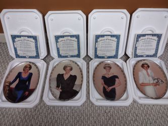 Princess Diana "Queen Of Our Hearts" 14 Plates- NEW