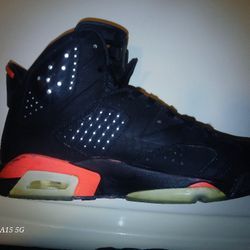 Black Infrared Jordan 6