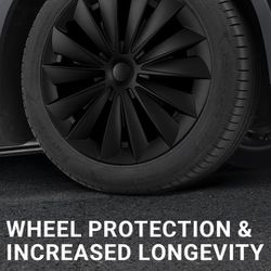 Tesla Model Y Wheel Covers, 19 Inch, 3Pcs Only.