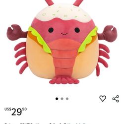 Squishmallow Lobster 
