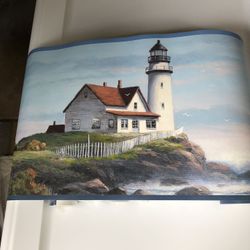 7 rolls prepasted wallpaper border ocean beach theme new