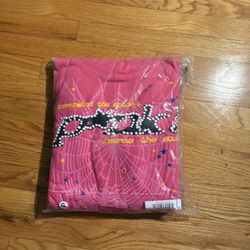 Pink Punk Sp5der Hoodie