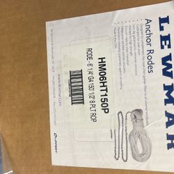 Boat Anchor Rope And Chain