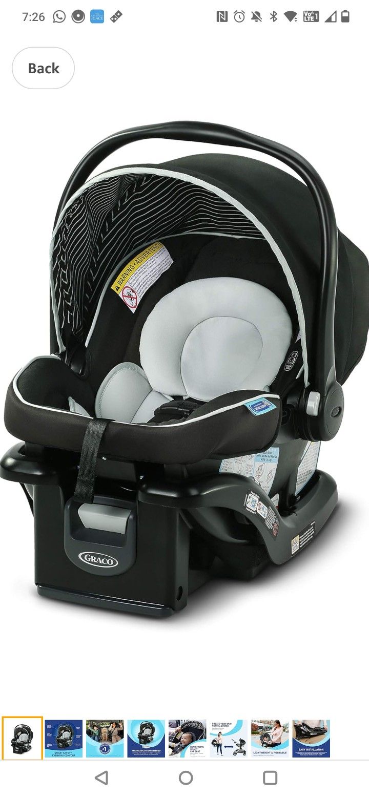 New Graco Snug ride 35 Lite LX Car Seat