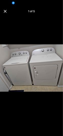 Six month old, heavy duty, whirlpool, washer, and dryer - Lavadora y Secadora