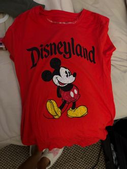 Disney Disneyland Mickey Mouse Rhinestone T-Shirt