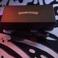 Chrome Heart Rimless Sunglasses