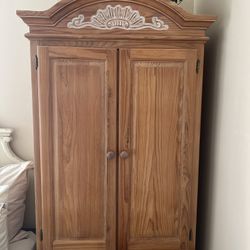 Wood Armoire