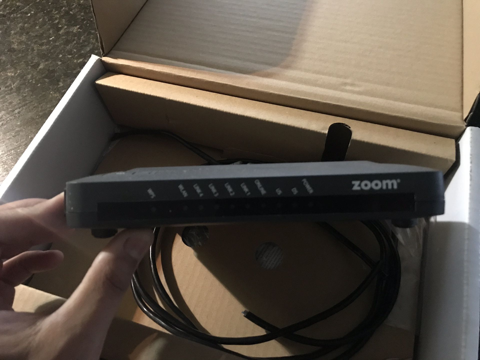 Zoom 5353 modem router xfinity