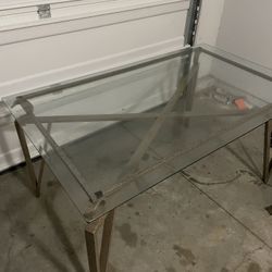 Glass Dining Table 