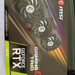 MSI Geforce RTX 3070 Trio