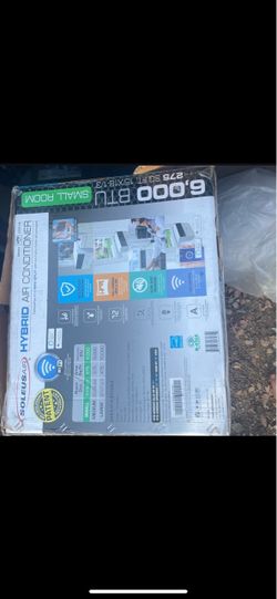 Soleus Air 6000 BTU Hybrid Window Air Conditioner