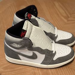 Air Jordan 1 Retro High OG Washed Black Men DZ5485-051 - Men’s Size 9.5